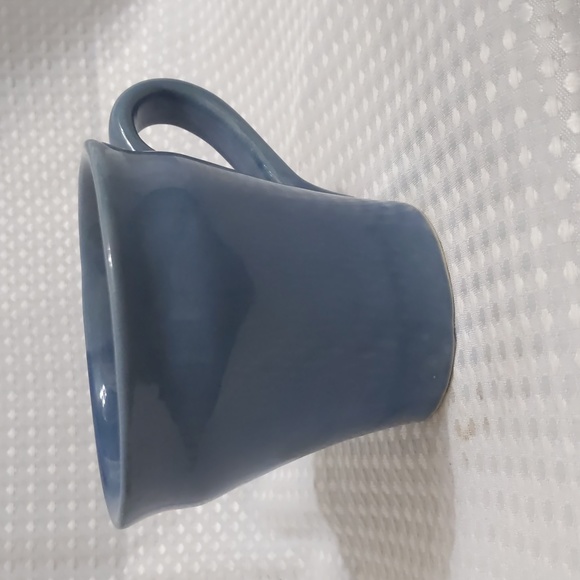 Vance Kitira Pottery Mug Rustic Primitive Coffee Tea Latte Blue Cup Mug - Picture 2 of 6